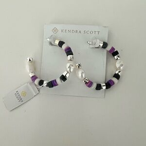 Kendra Scott Rachel Hoop earrings NWT